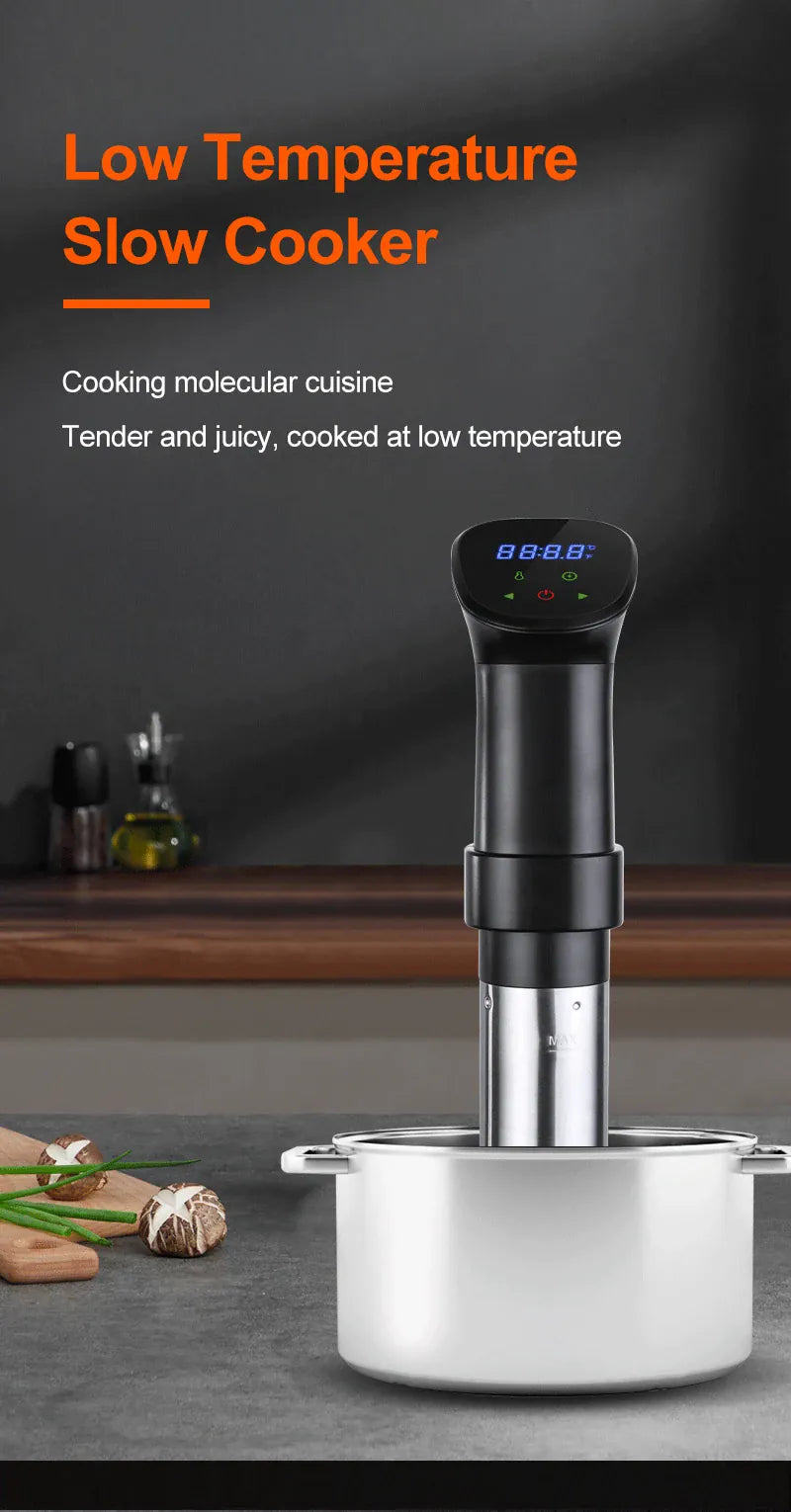 Cuiseur Sous Vide à Immersion 1800W avec Affichage LED Digital sv
