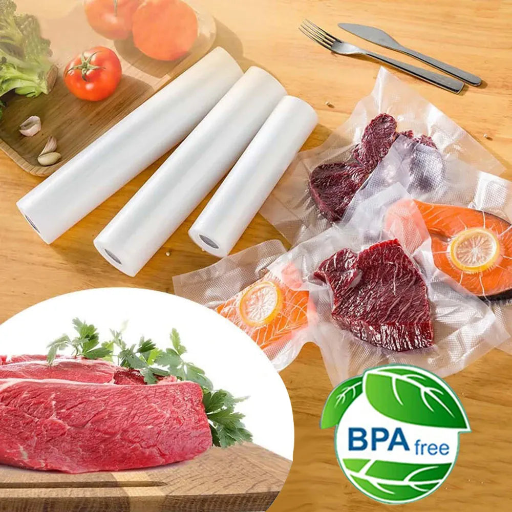 Sacs Sous Vide Rouleaux 500cm | Lot de 5 | Hermétiques et Pratiques