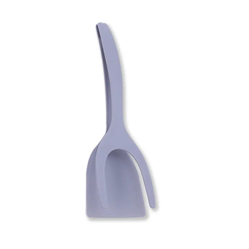 Spatule Silicone 2 en 1 Antidérappante pour œufs et crêpes spatule en silicone