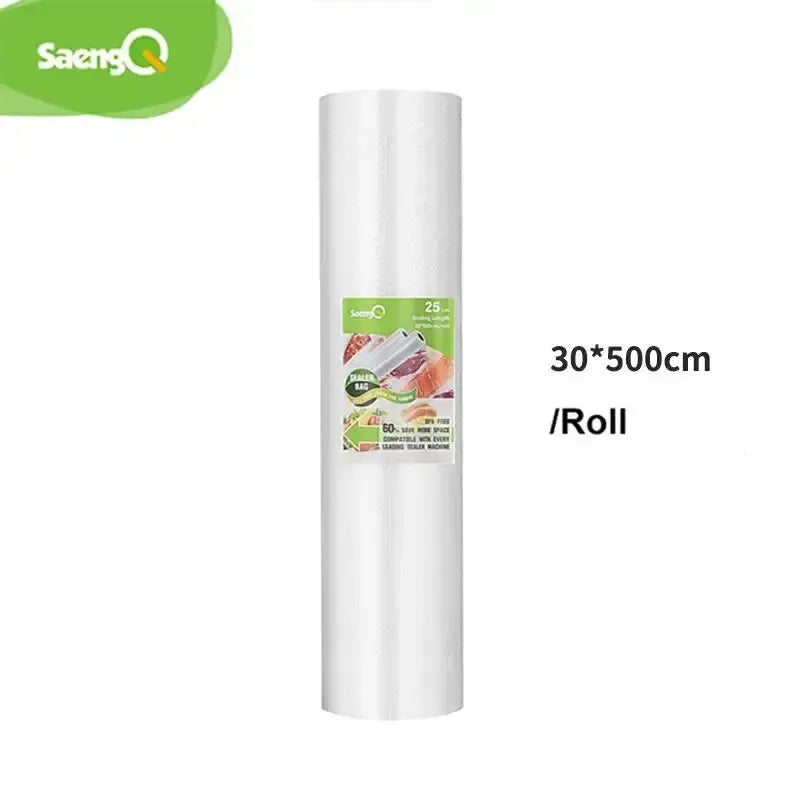 Sacs Sous Vide Hermétiques - Lot de 5 Rouleaux 12 à 30cm x 500cm