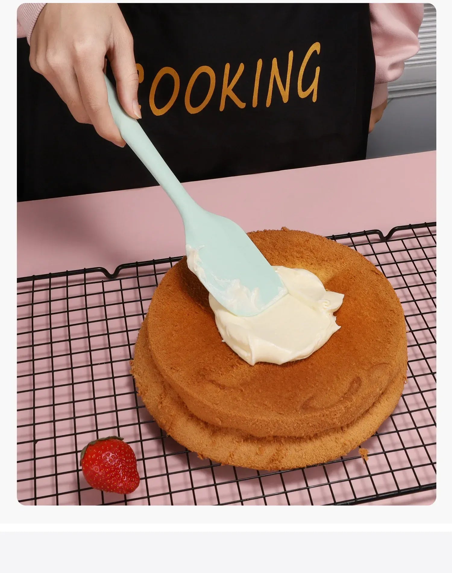 Set Spatules Silicone 6 Pièces Résistantes à la Chaleur pour Cuisine spatule en silicone