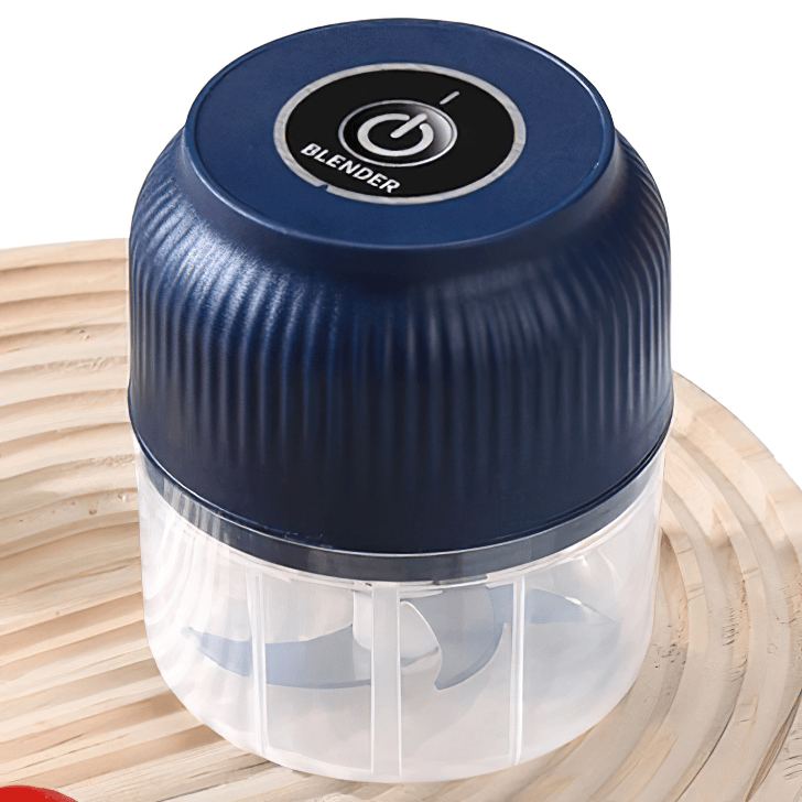 Mini Hachoir Électrique Rechargeable USB 300 ml — 6 Lames Inox hachoir electrique