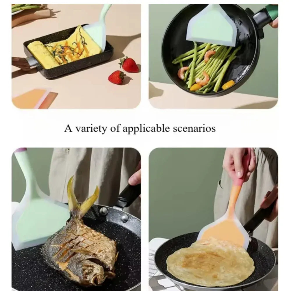 Spatule Silicone 6 Pieces Résistantes à la Chaleur pour Cuisson spatule en silicone