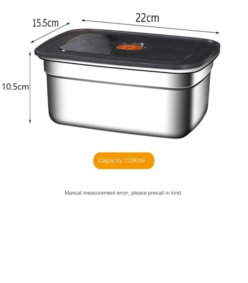 Lunch Box Inox 600 à 3200 ml avec Couvercle Hermétique lunchbox