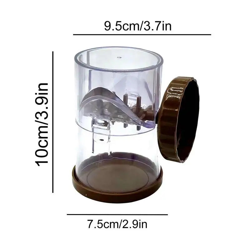 Mini-Hachoir Manuel 500ml pour Noix Ail et Épices avec Tirage mini hachoir