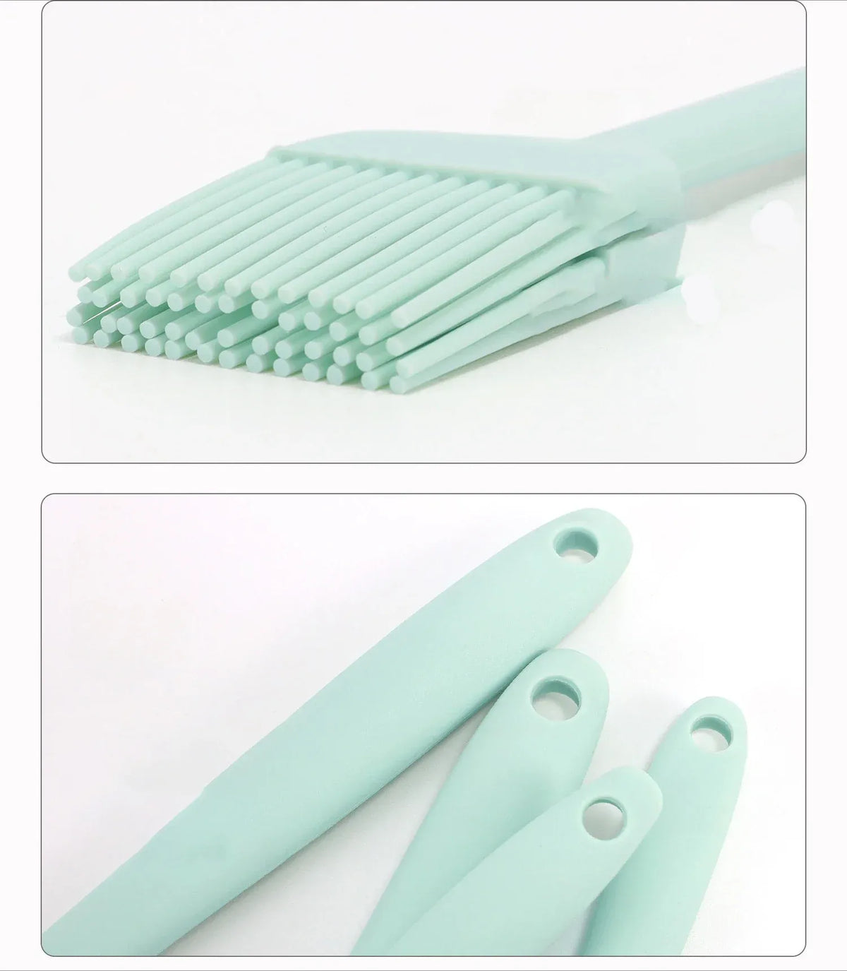 Set Spatules Silicone 6 Pièces Résistantes à la Chaleur pour Cuisine spatule en silicone