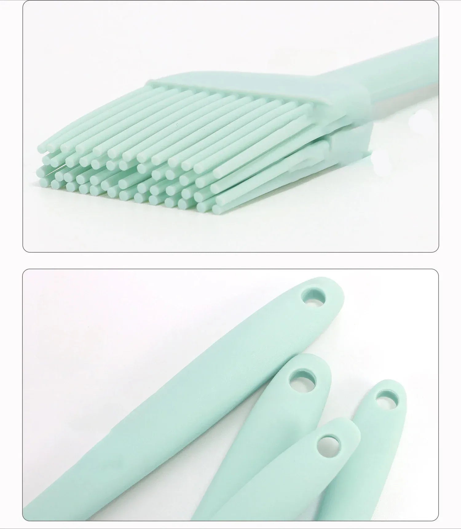 Set Spatules Silicone 6 Pièces Résistantes à la Chaleur pour Cuisine spatule en silicone