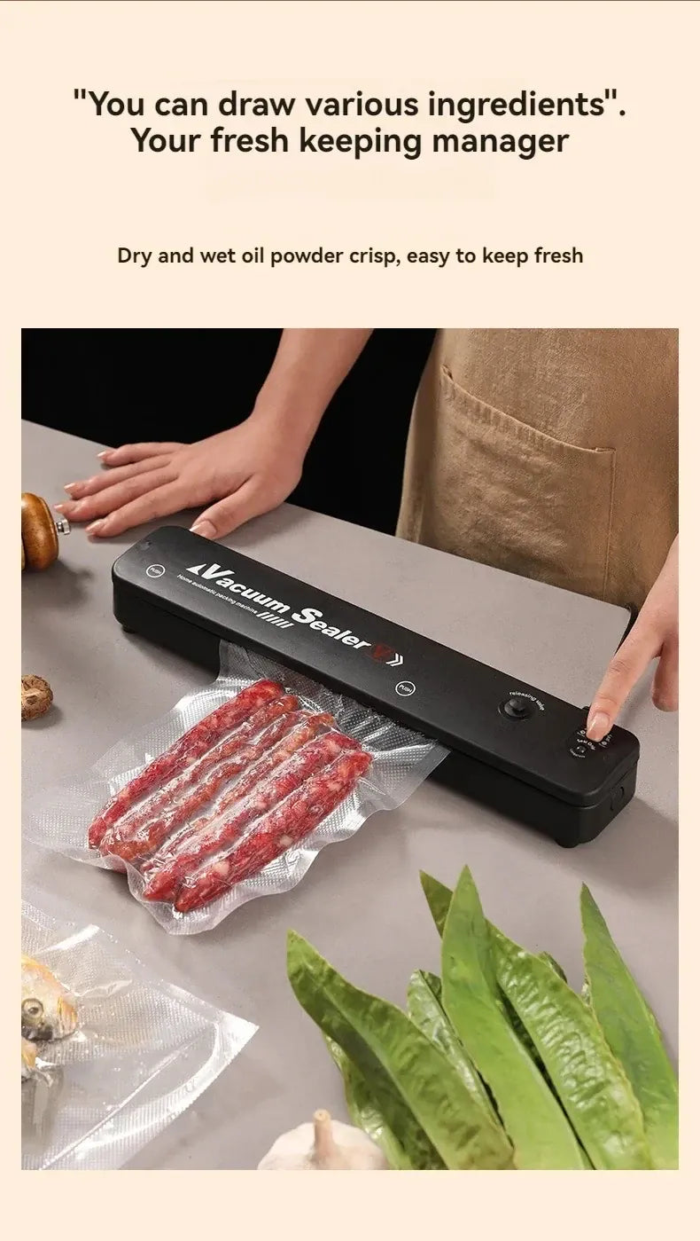 Machine Sous Vide Alimentaire 220V - Scelleuse Portative Automatique sv