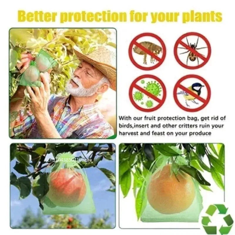 Sacs Filet Réutilisables - Lot de 200 Protection Insectes