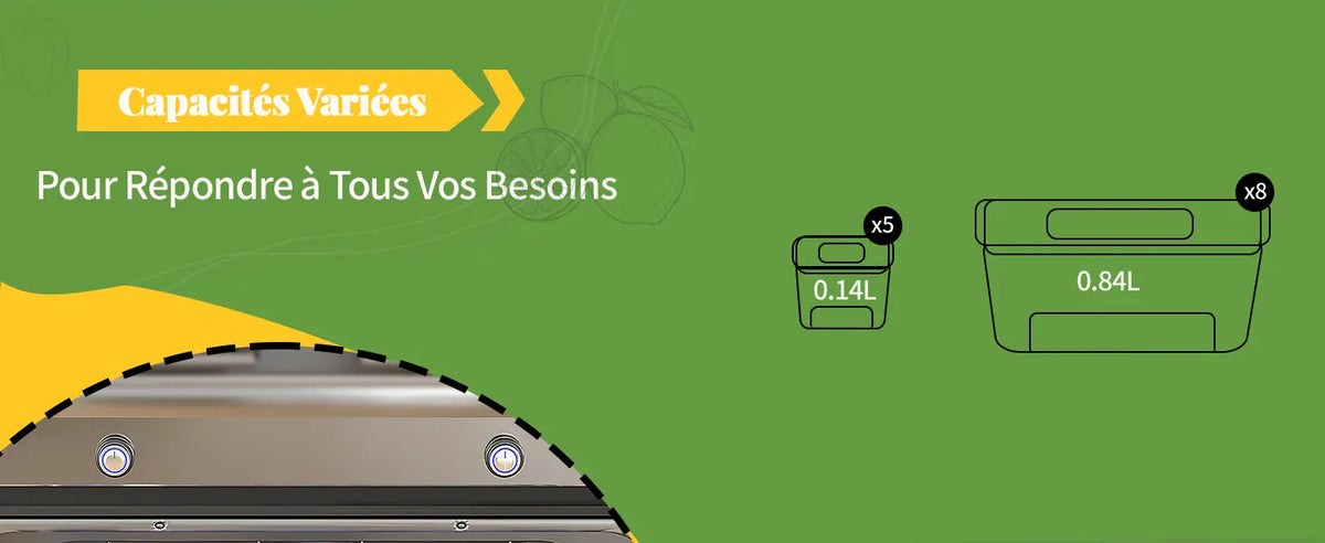 ensembles de boîtes de rangement hermétiques