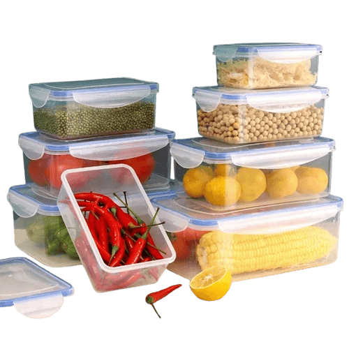 Boite Hermétique Rectangulaire en Plastique - Avec Couvercle 12L Boîtes Hermétiques