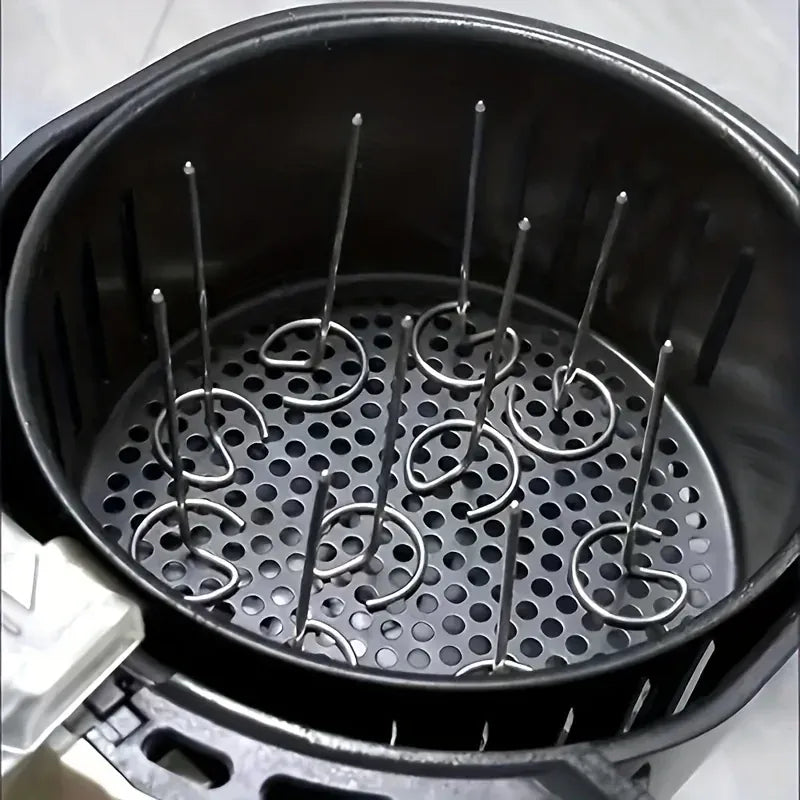 Kit Accessoires Grille Inox Air Fryer - Lot de 10 Pièces 304 inox Air Fryer
