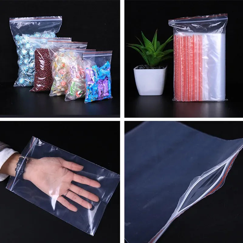 sachets de conservation alimentaire en plastique