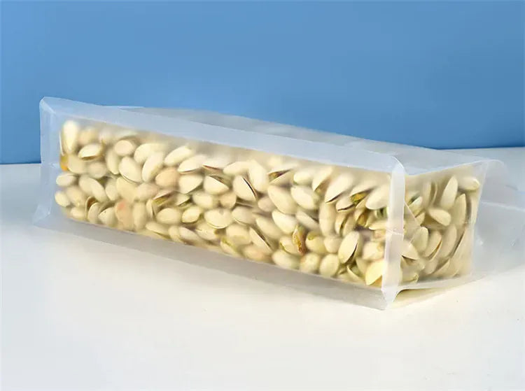 Sachets Zip Alimentaires Opacité Matte - Lot de 50 Pièces 14x20cm