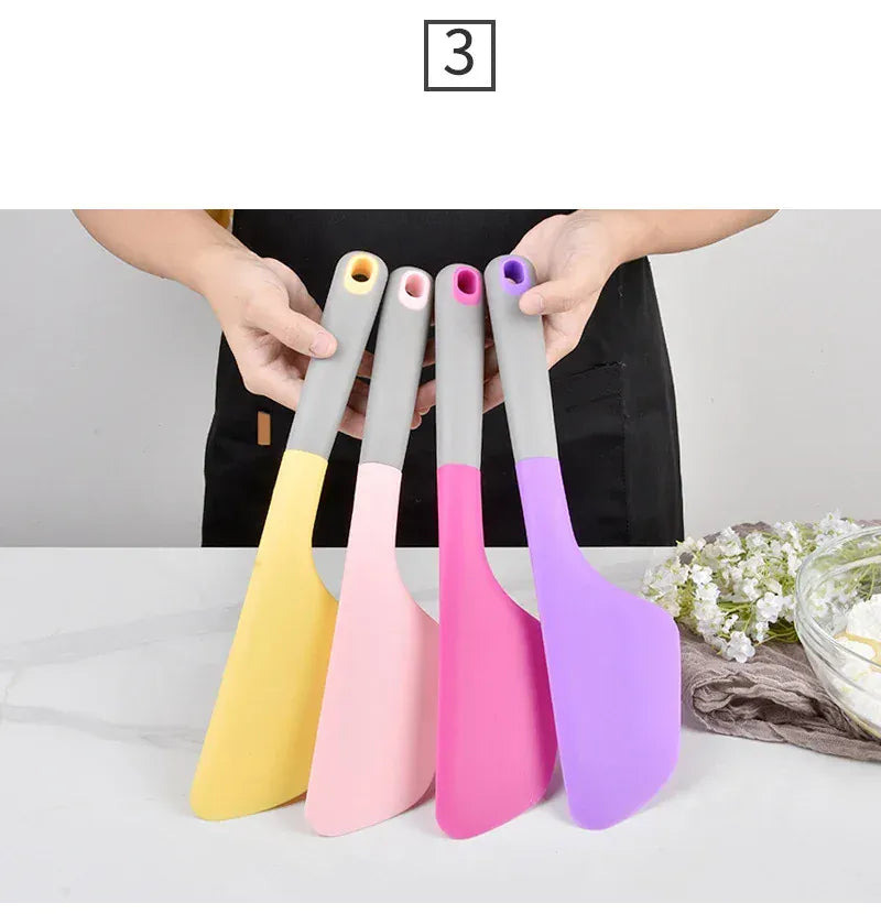 Spatule Silicone 34cm Résistante à la Chaleur pour Pâtisserie spatule en silicone