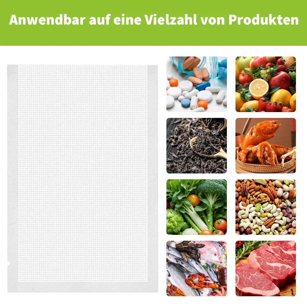 Sacs Sous Vide Hermétiques Lot de 100 Pièces - BPA Free 15x20cm