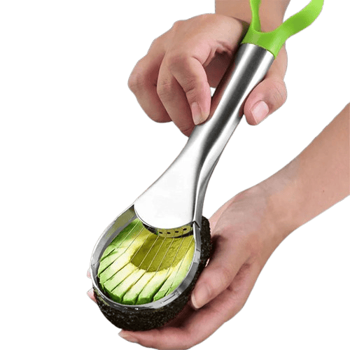 Éplucheur Inox 2 en 1 | Coupe et Dénoyauteur Avocat et Kiwi eplucheurs