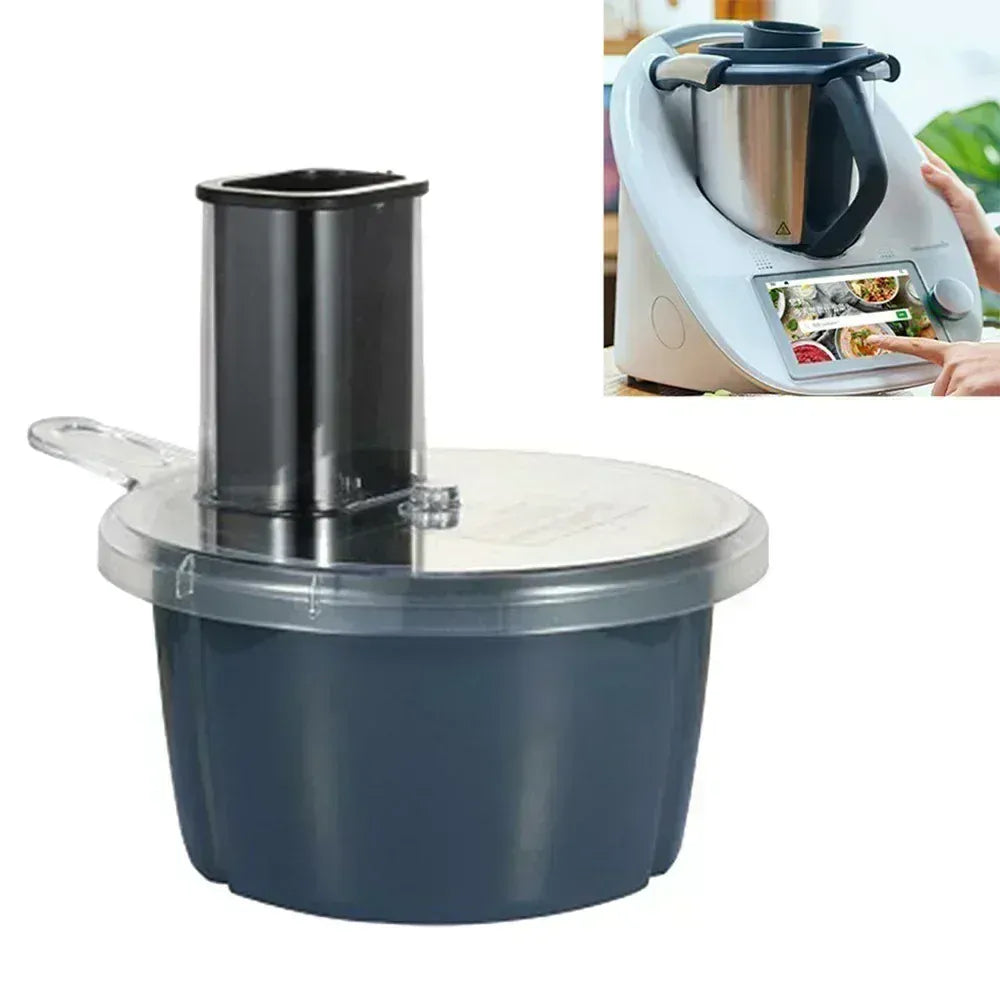 Kit Découpe et Râpe pour Thermomix TM5 TM6 – Conteneur avec Disque Inox Thermomix