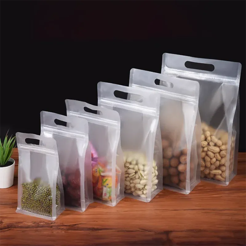 Sachets Zip Alimentaires Transparent Hermétiques - Lot de 50 pièces