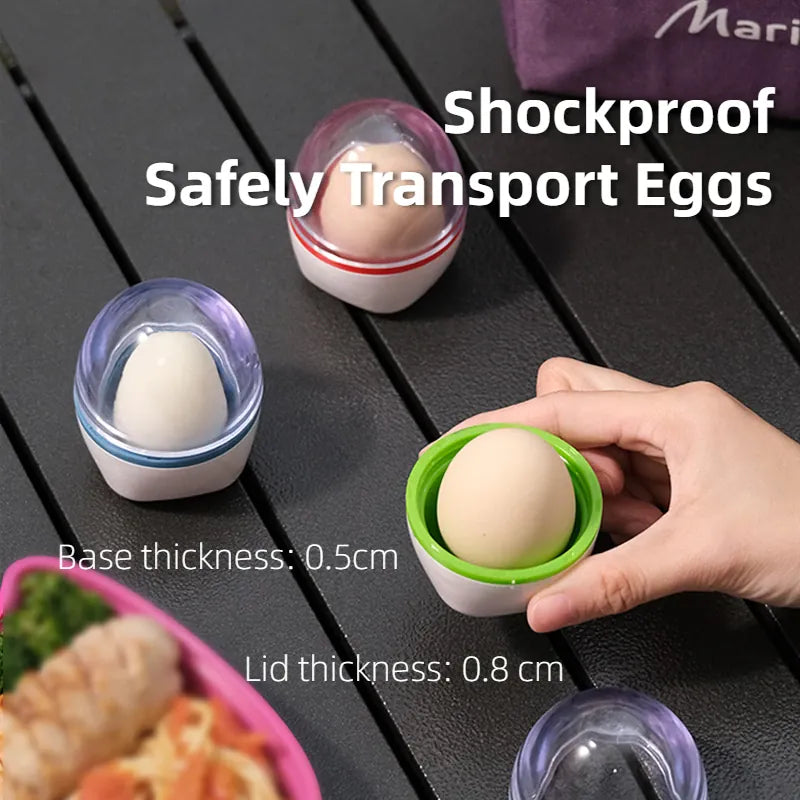 Boîte Range-Oeufs Étanche 2 Pièces avec Protection Choc