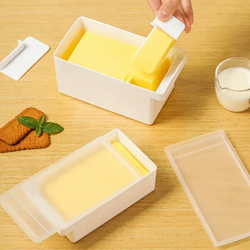 Boîte de Conservation pour Beurre avec Couteau et Couvercle | Pratique