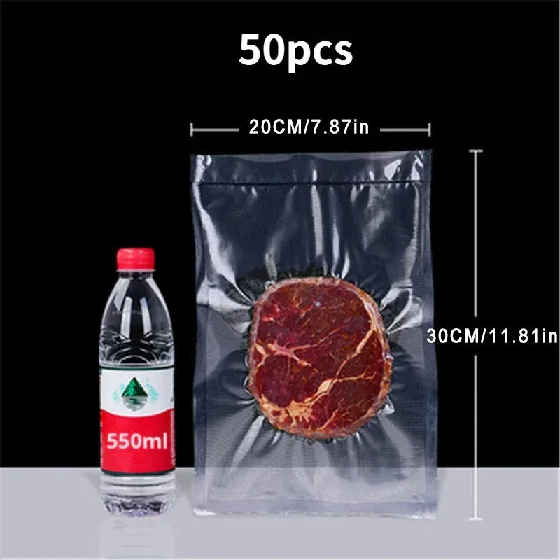 Sacs Sous Vide Alimentaire Transparent - Lot de 50 Unités sv