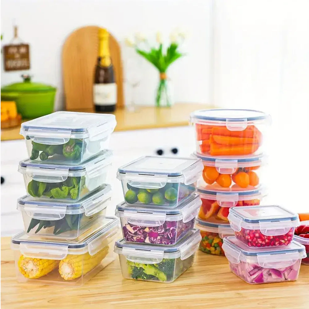 boîtes transparentes pour le stockage alimentaire