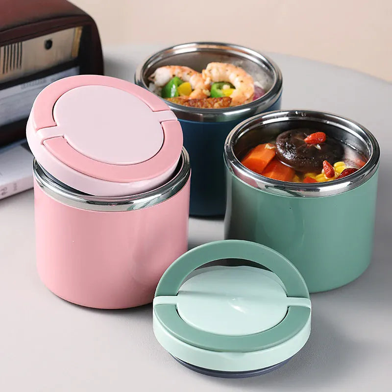 LunchBox Isotherme Inox 304 — Étanche, Double Paroi, 630 ml / 1 000 ml lunchbox