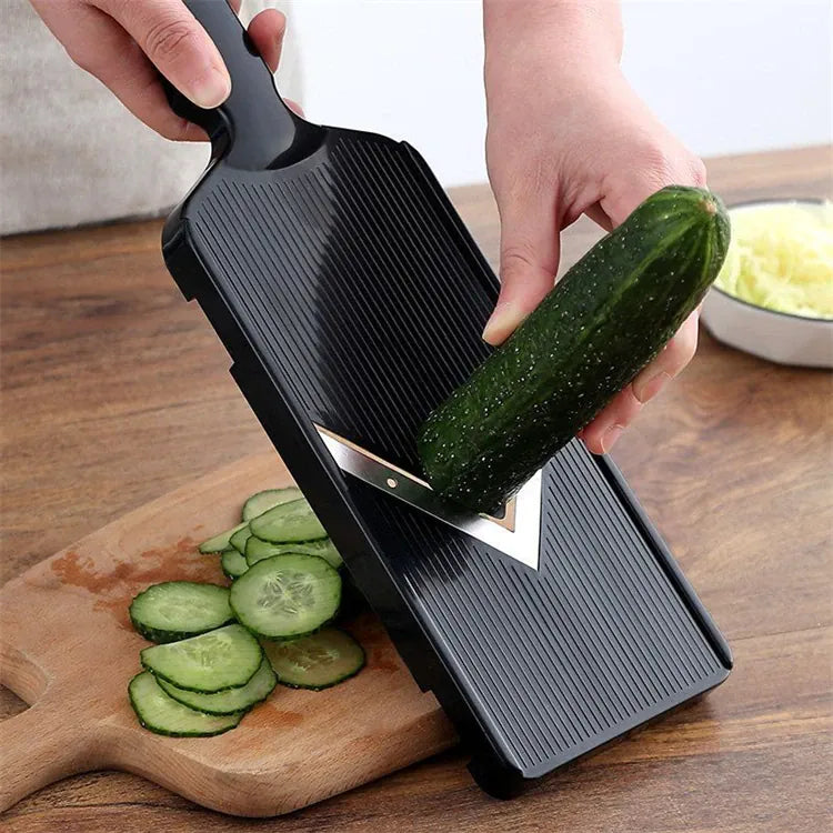 Mandoline à Chou en Acier Inoxydable - Râpe à Légumes avec Grille Mandoline