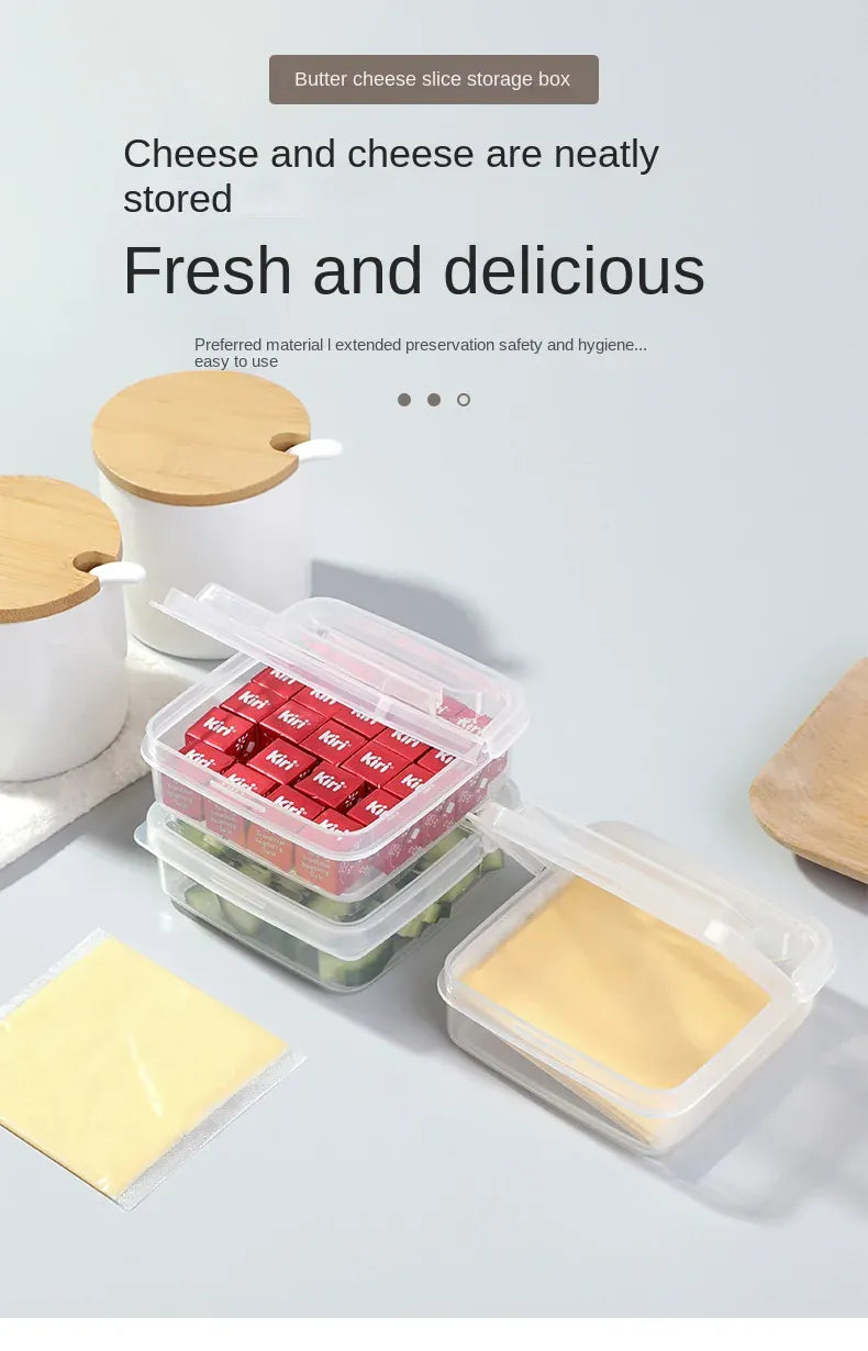 Boîte de Rangement Frigo Hermétique pour Fromage 350ml