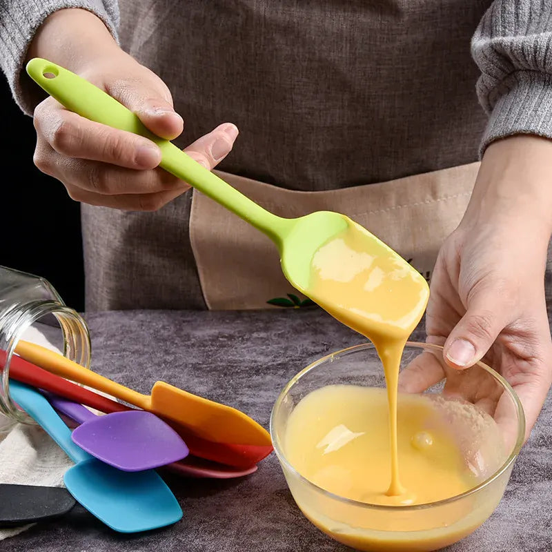Spatule Silicone 21cm Résistante à Haute Température | Non-adhésive spatule en silicone