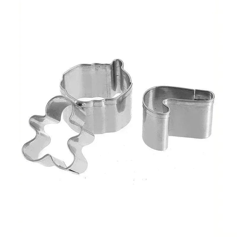 Set de 20 Emporte-pièces en Acier Inoxydable - Motifs de Noël emportepieces