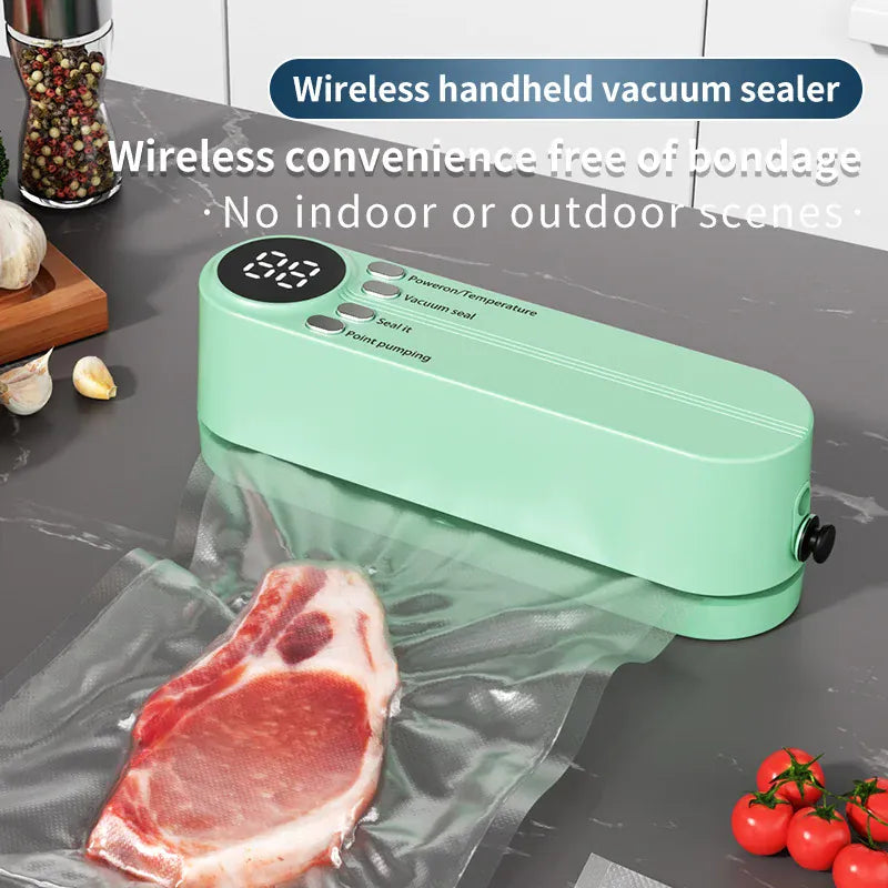 Scelleuse Alimentaire Portable Automatique pour Mise Sous Vide sv