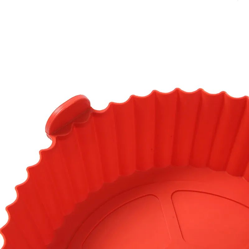 Moule Silicone Réutilisable Air Fryer - Lot de 4 Pièces Colorées Air Fryer