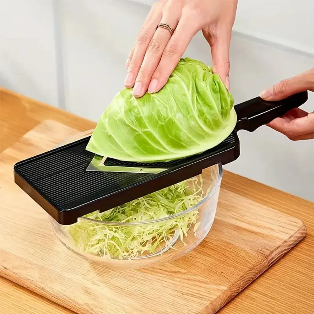 Mandoline à Chou en Acier Inoxydable - Râpe à Légumes avec Grille Mandoline