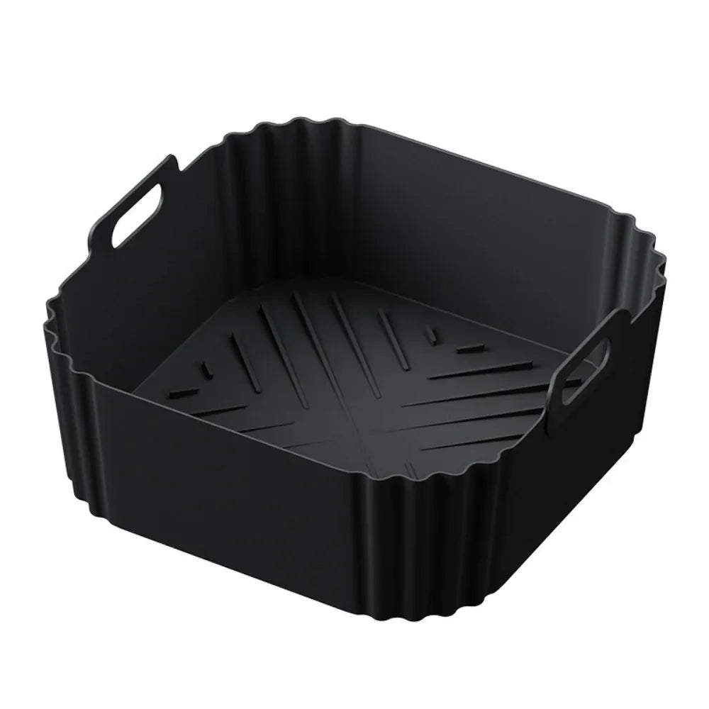 Moule Silicone Air Fryer Réutilisable 225 cm pour Friture 5-8QT Air Fryer