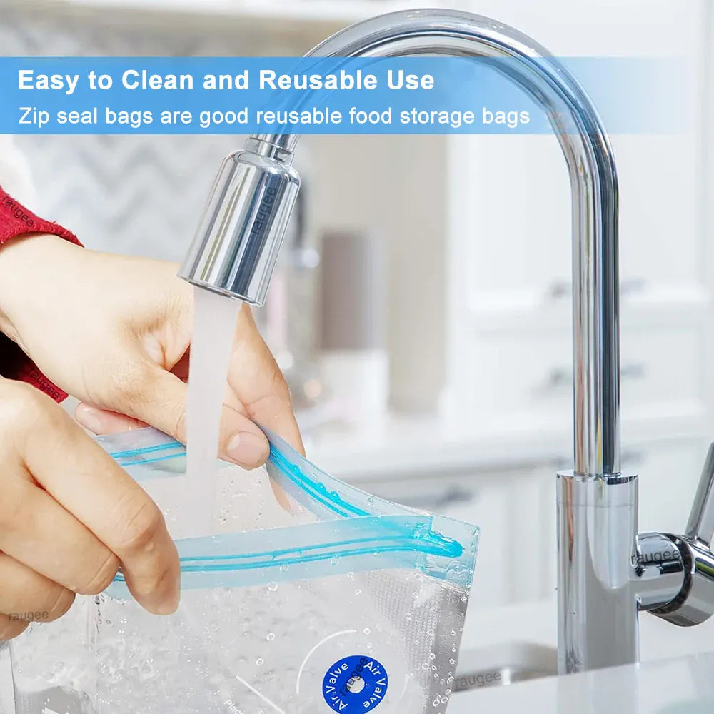 Sacs Sous Vide Alimentaire Réutilisables - Lot de 10 Unités sv
