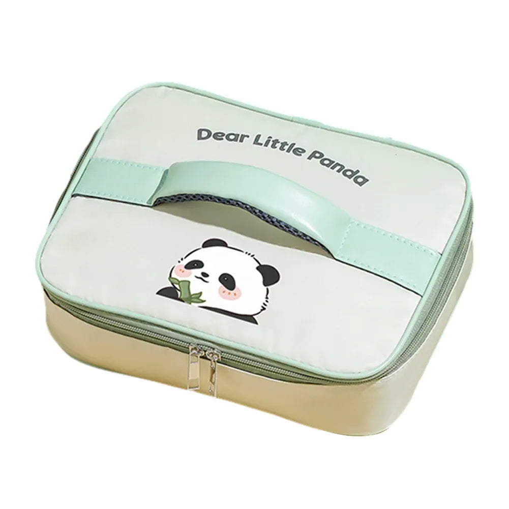 Bento pour enfants à 2/4/5 compartiments avec Couverts « Hello Panda » Bento
