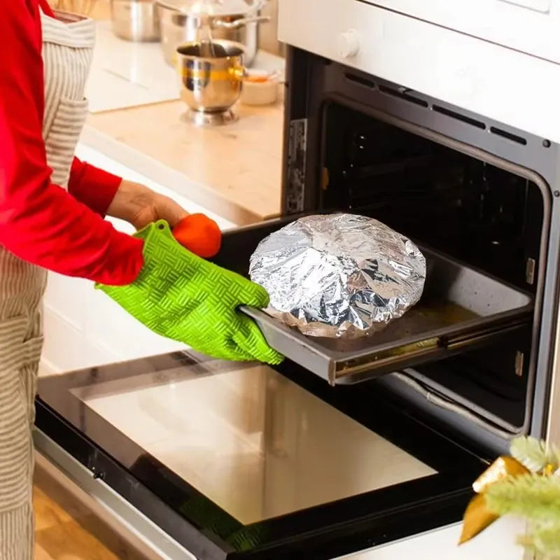 Couvercles Alimentaires Réutilisables en Aluminium - Lot de 60 Pieces
