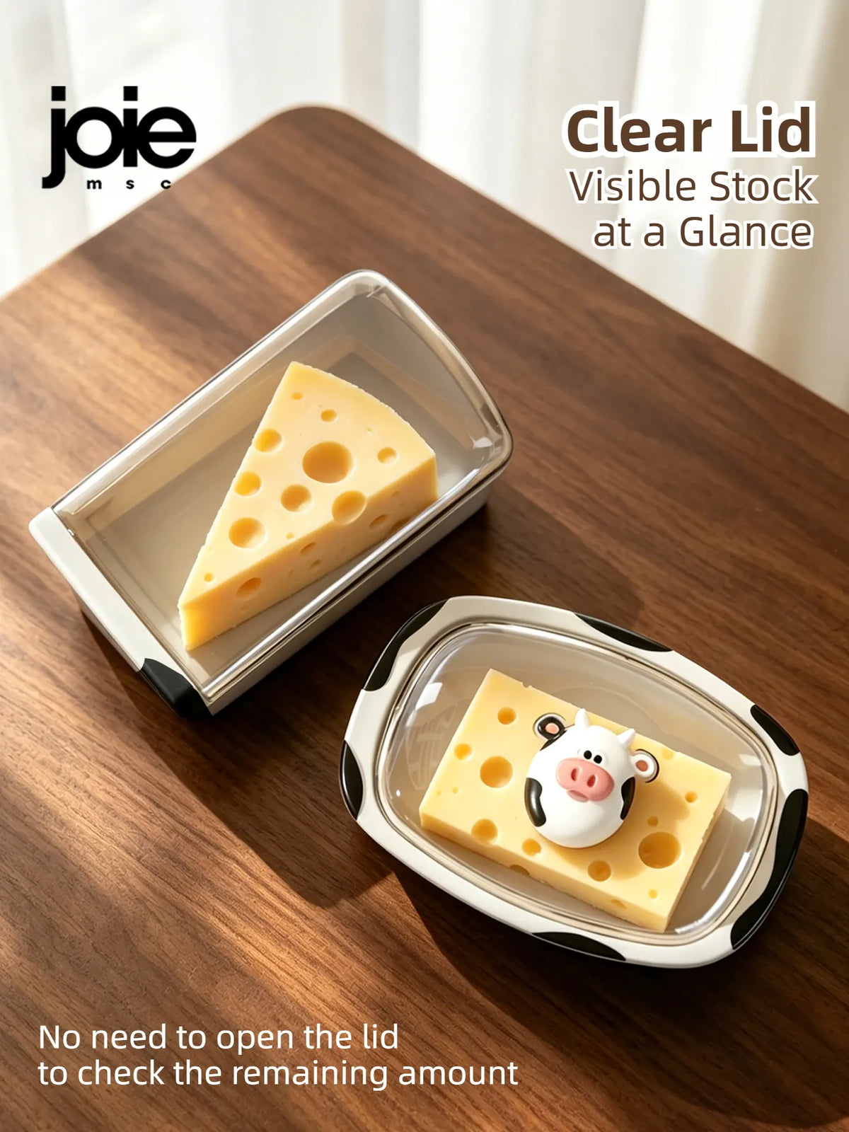 Boîte de Conservation avec Couvercle pour Beurre et Fromage