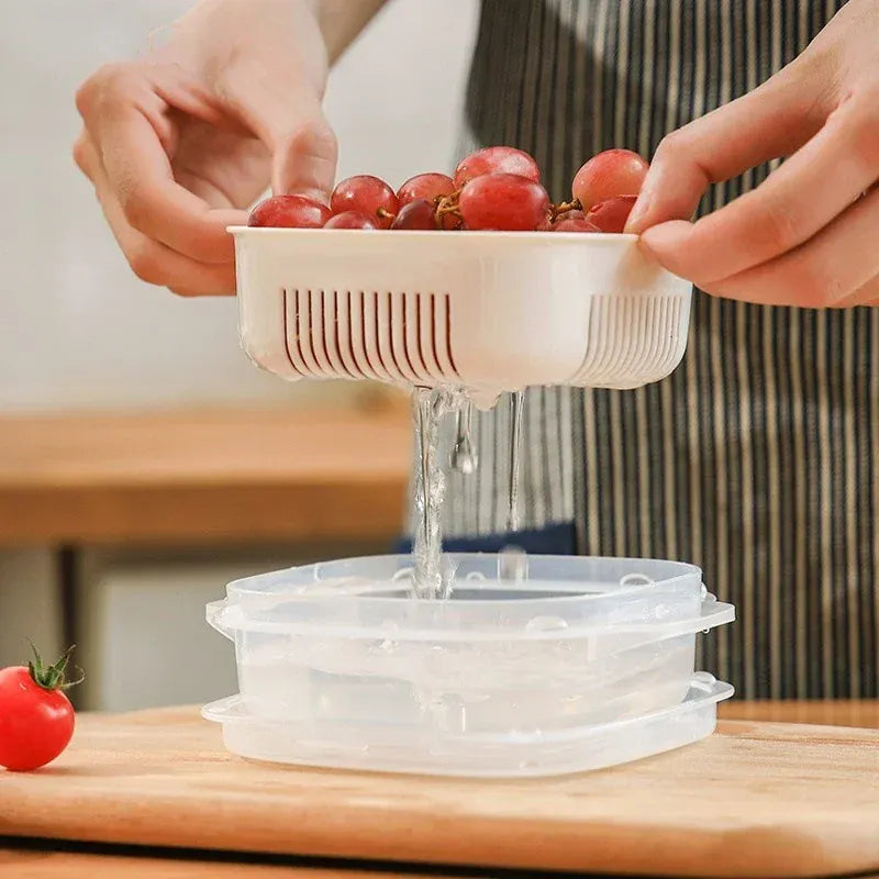 Bac de Conservation Alimentaire 31 Pièces Hermétique pour Frigo