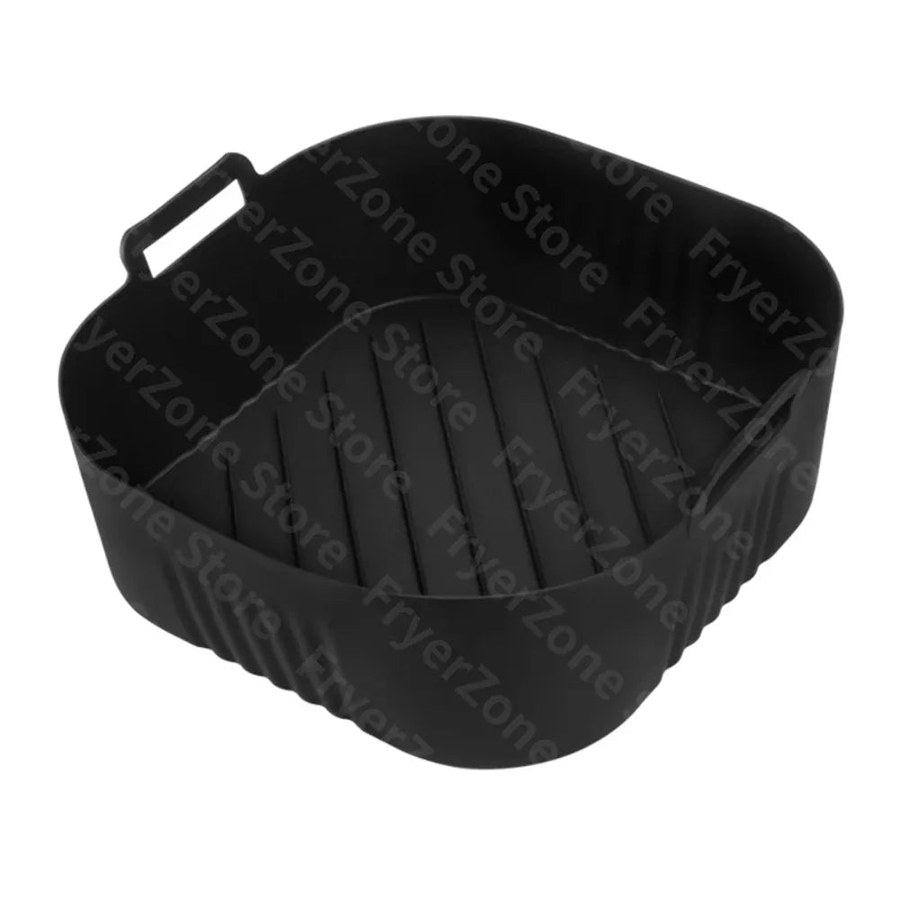 Moule Silicone Air Fryer Réutilisable Carré 23 cm pour 62L Air Fryer
