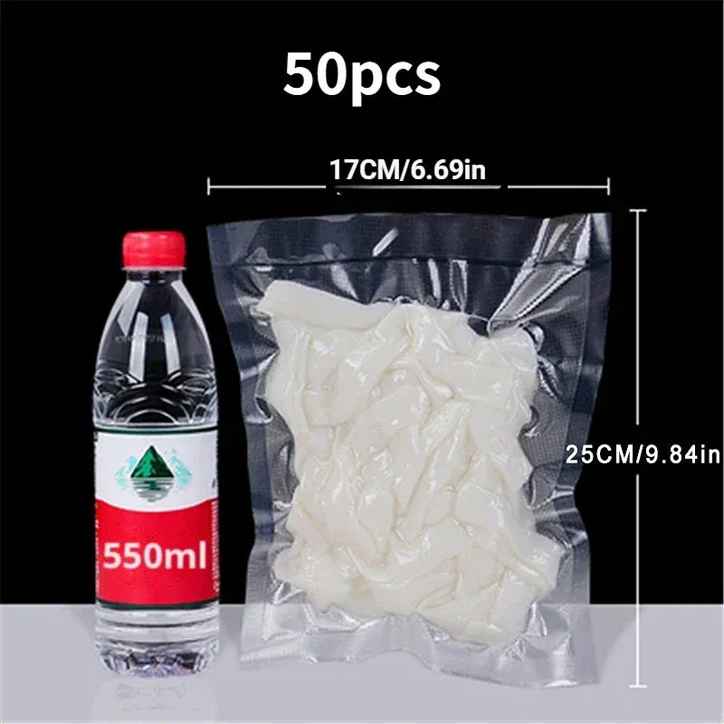 Sacs Sous Vide Alimentaire Transparent - Lot de 50 Unités sv