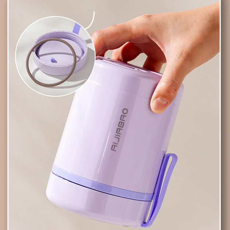 Lunchbox Chauffante USB 600 ml — Acier Inoxydable 304, 60 °C, Étanche lunchboxchauf
