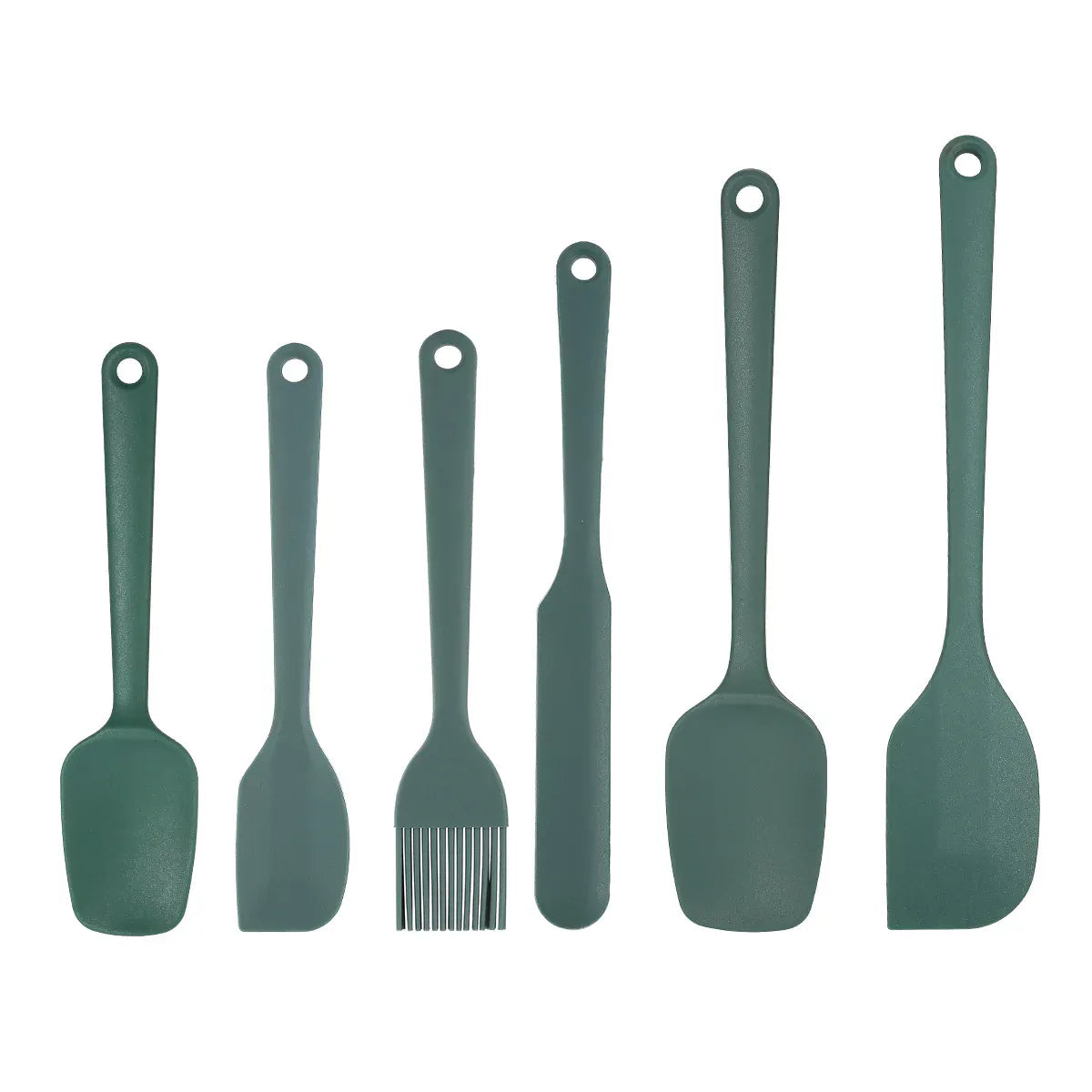 Set Ustensiles Silicone 6/9 Pieces Résistants Chaleur pour Pâtisserie spatule en silicone