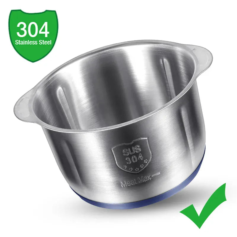 Hachoir Électrique Multifonction 5 L — 500 W, 6 Lames Cyclone Inox, 5 Vitesses hachoir electrique