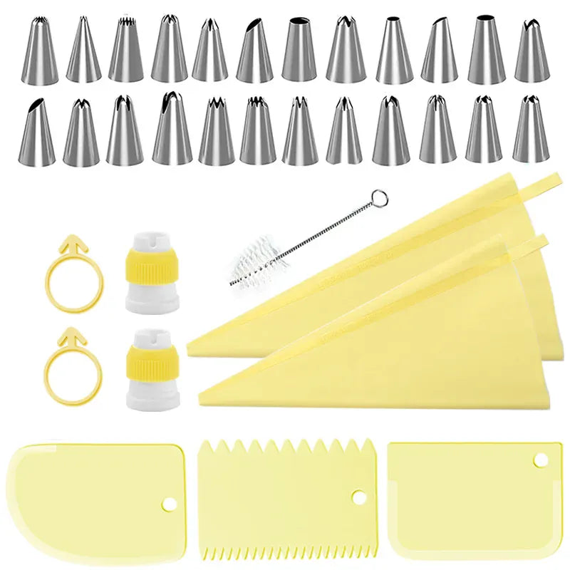 Poche à Douille Pâtisserie en Silicone avec 22 Accessoires Inclus douillepoche