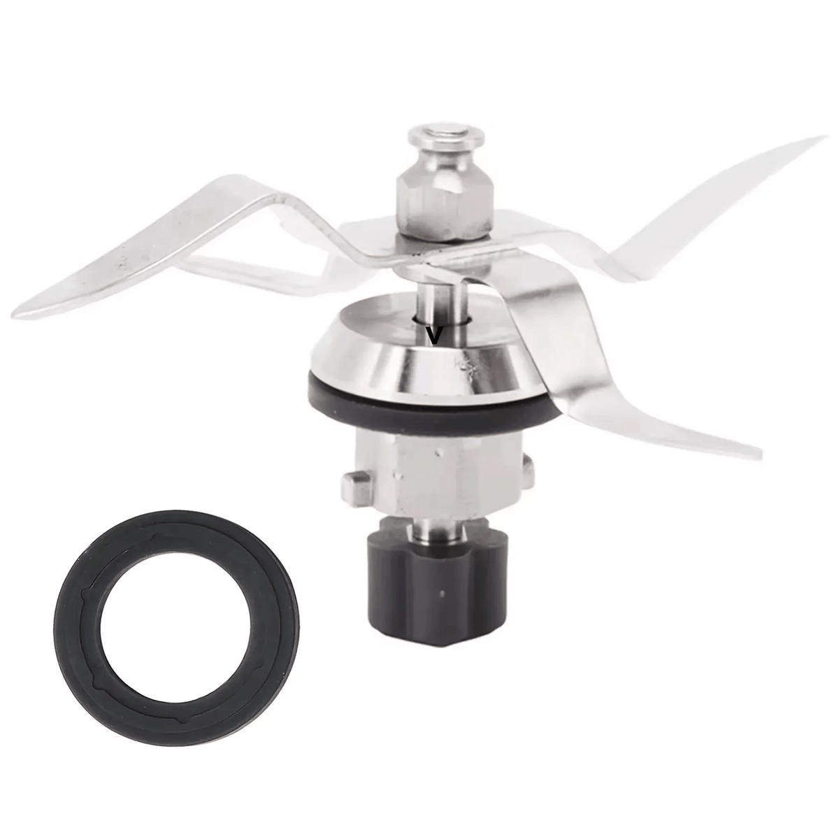 Lame de Mixage Acier Inoxydable 4 Pales — Compatible Monsieur Cuisine Connect & Smart (5T) Monsieur Cuisine
