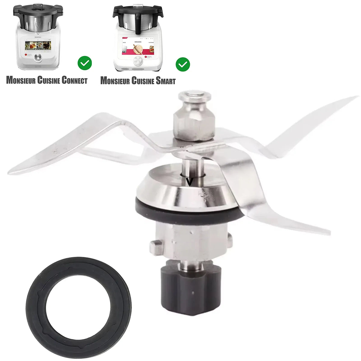 Accessoire Monsieur Cuisine Lame Mixage Compatibilité Connect et Smart