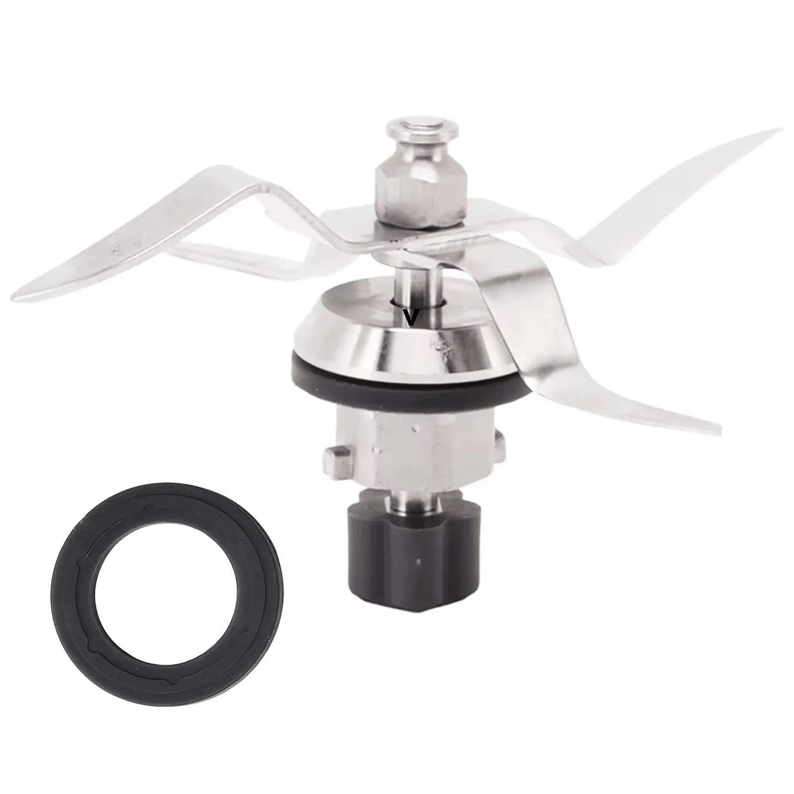 Lame de Mixage Acier Inoxydable 4 Pales — Compatible Monsieur Cuisine Connect & Smart (5T) Monsieur Cuisine
